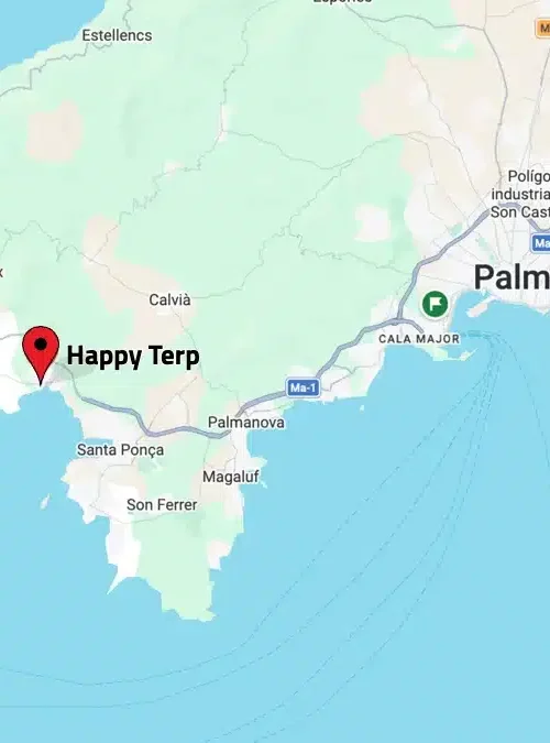 Happy Terp Paguera Map Happy Terp Paguera Map